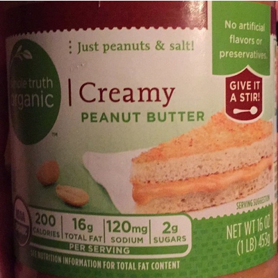 Creamy Peanut Butter