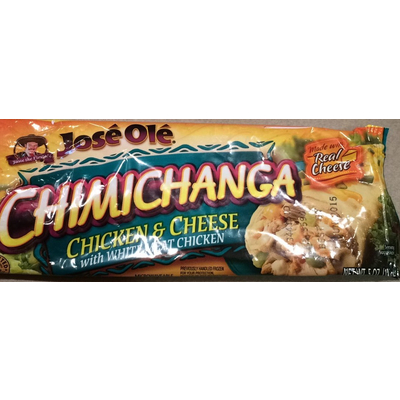 Chimichanga, Chicken & Cheese