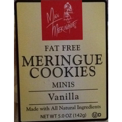 Fat Free Meringue Cookies, Vanilla