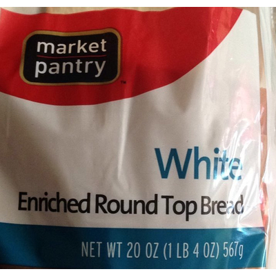 White Round Top Bread