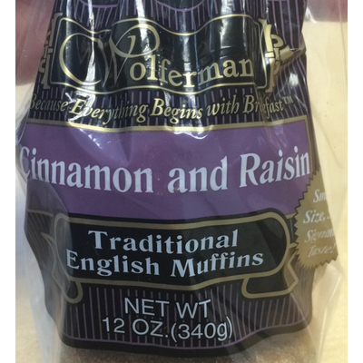 Cinnamon and Raisin English Muffins
