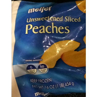 Unsweetened Sliced Peaches