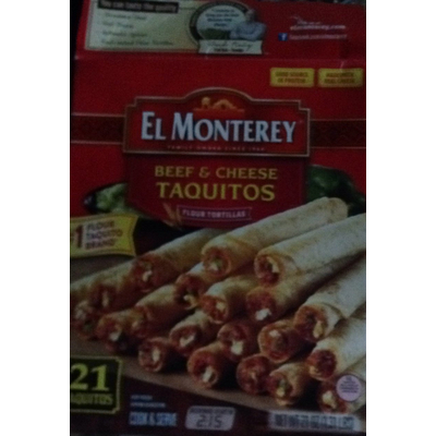 Beef & Cheese Taquitos