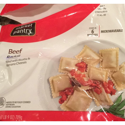 Beef, Ravioli