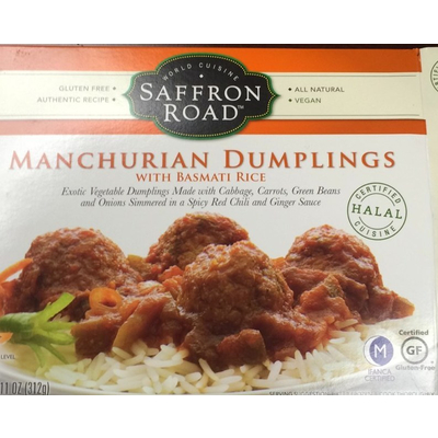 Manchurian Dumplings with Basmati Rice