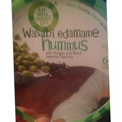 Wasabi Edamame Hummus