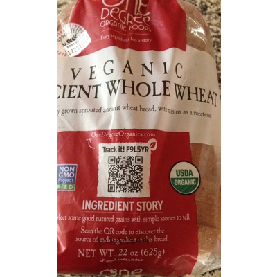 Veganic Ancient Whole Wheat Bread
