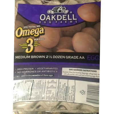 Grade AA Medium Brown Eggs