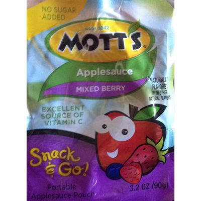Mixed Berry, Applesauce
