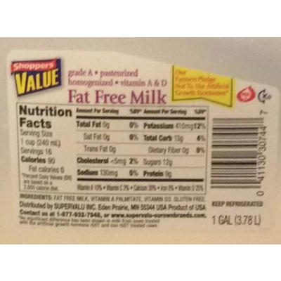 Fat Free Milk