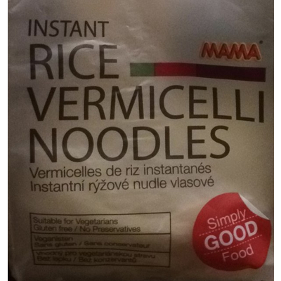 Vermicelli Noodles, Instant Rice