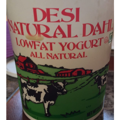 Natural Dahi, Lowfat Yogurt