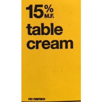 15% MF Table Cream