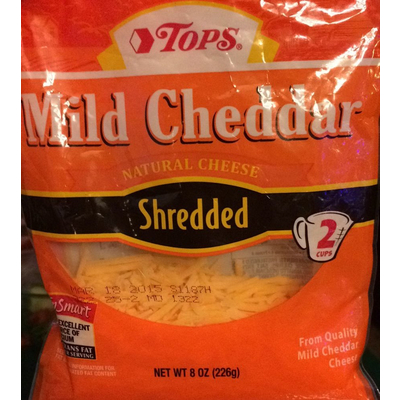 Mild Cheddar Cheese, shredded