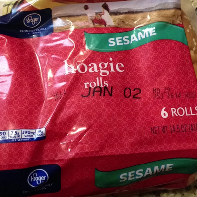 Sesame, Hoagie Rolls