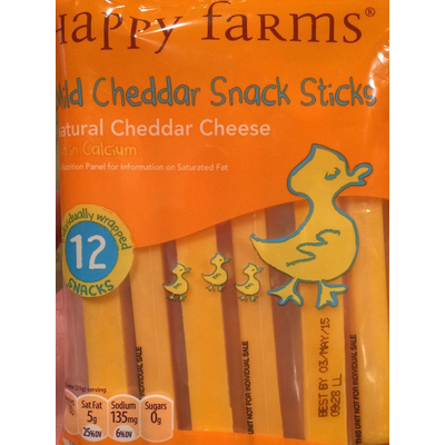 Mild Cheddar Snack Sticks