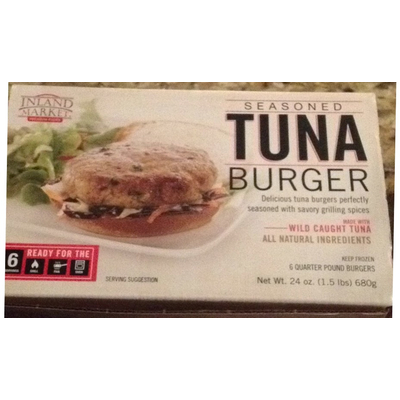 Seasoned, Tuna Burger