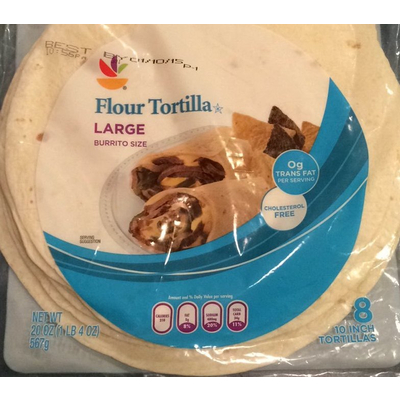 Flour Tortillas, Large Burrito Size