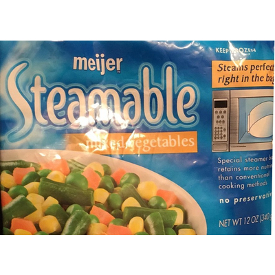 Steamable, Mixed Vegetables