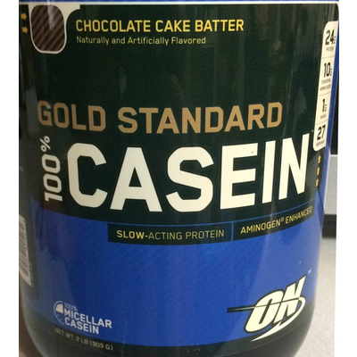 Chocolate Cake Batter, Gold Standard 100% Casein