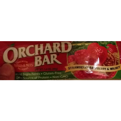 Strawberry Raspberry & Walnut Bar