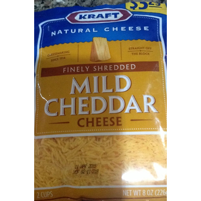 Shredded Mild Cheddar Cheese