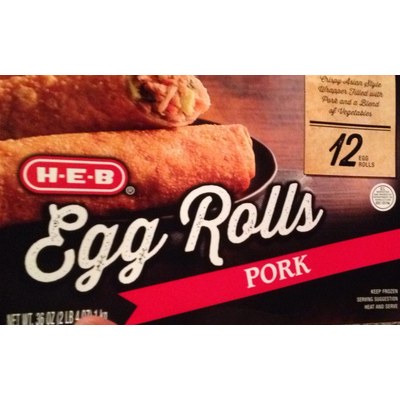 Egg Rolls, Pork