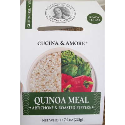 Quinoa Meal, Artichoke & Roasted Peppers