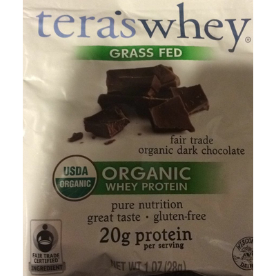 Grass Fed Organic Whey Protein, Dark Chocolate