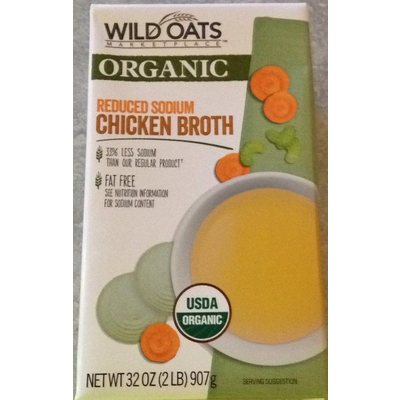 Organic Reduced Sodium Chicken Broth