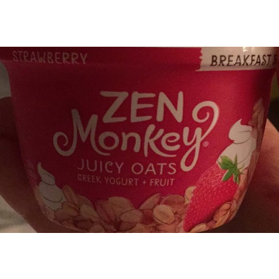 Juicy Oats Greek Yogurt + Strawberry