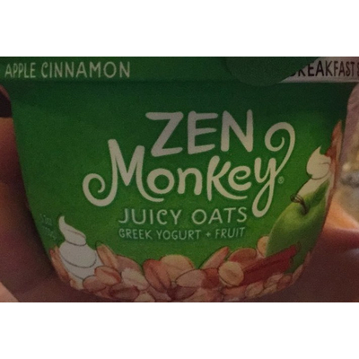 Juicy Oats Greek Yogurt, Apple Cinnamon