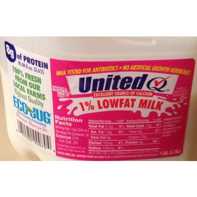 1% Lowfat Milk