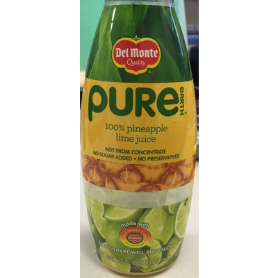 Pure Earth Pineapple Lime Juice
