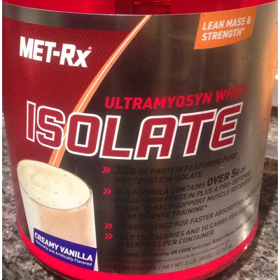 Ultramyosyn Whey Isolate, Creamy Vanilla