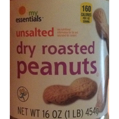 Unsalted Dry Roasted Peanuts