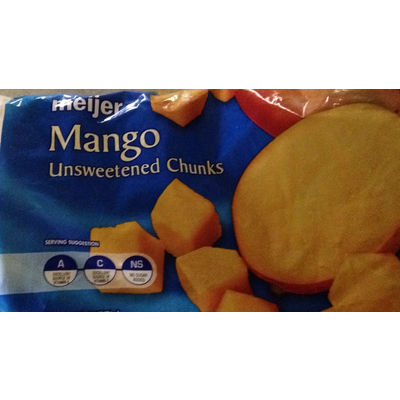 Unsweetened Chunks, Mango