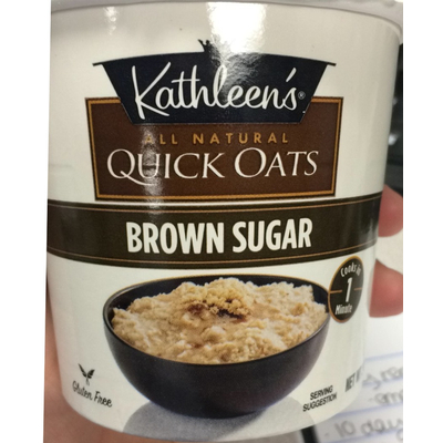 Brown Sugar Quick Oats