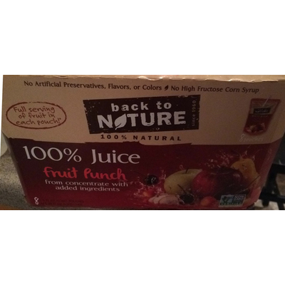 100% Juice, Fruit Punch