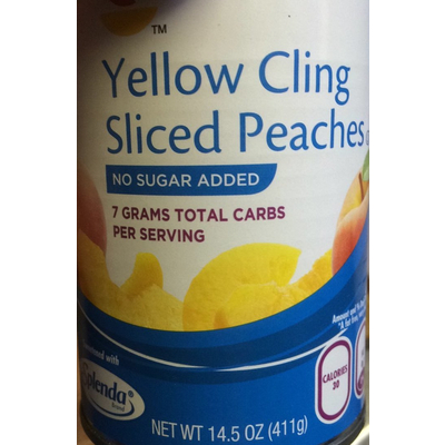 Yellow Cling Sliced Peaches