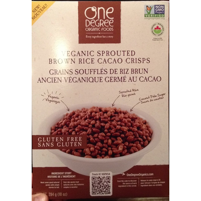 Veganic Sprouted Brown Rice Cacao Crisps