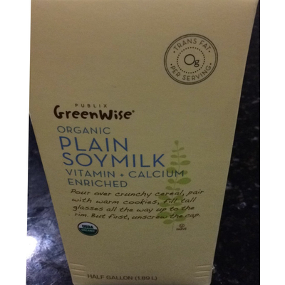 Organic Plain Soymilk