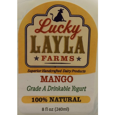 Drinkable Yogurt, Mango