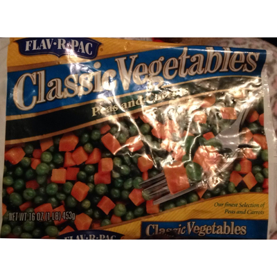 Classic Vegetables, Peas and Carrots