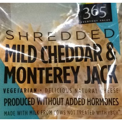 Shredded Mild Cheddar & Monterey Jack