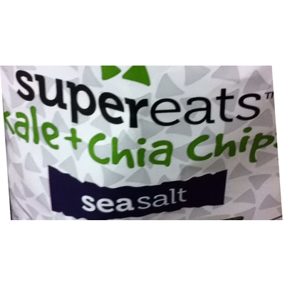 Kale & Chia Chips, Sea Salt
