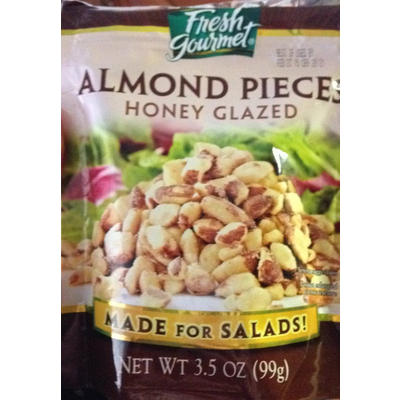 Almond Pieces, Honey Glazed