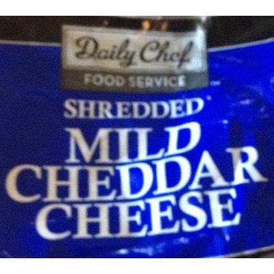 Shredded Mild Cheddar Cheese