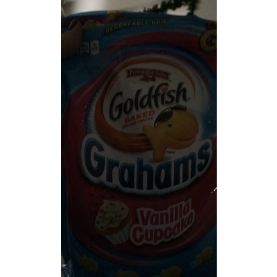 Vanilla Cupcake Grahams Goldfish Baked Snacks