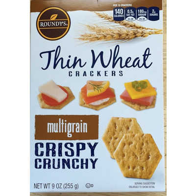 Multigrain Crispy Crunch Thin Wheat Crackers